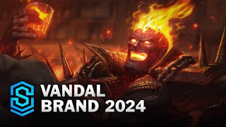 Vandal Brand Skin Spotlight  League of Legends [upl. by Lane]