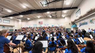 Colors of the Wind performed by the 2024 Summer Music Academy String Orchestra [upl. by Anderer]