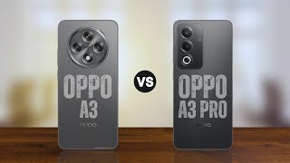 Oppo A3 5G vs Oppo A3 Pro 5G  Full Comparison 🔥 [upl. by Wilburt]