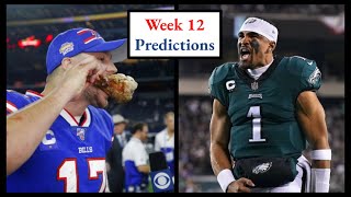 Week 12 NFL Predictions 2023 [upl. by Bay]