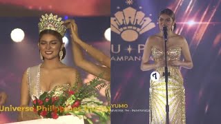 Winning Answers of Miss Universe Philippines Pampanga 2024 Cyrille Payumo Congratulations [upl. by Esli]