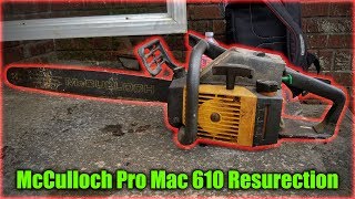 McCulloch Pro Mac 610 Resurrection [upl. by Yeldah346]