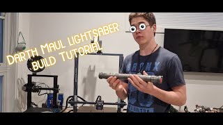 Collapsing Darth Maul lightsaber build Tutorial [upl. by Ebby772]