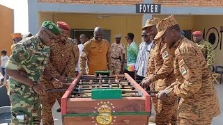 Burkina Faso  Un centre social militaire inauguré à Kaya dans le Centrenord [upl. by Nnaylloh]