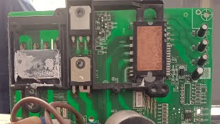 Voltase inverter AC PCB E55E Error code Communication problem solutions repairing Sensorelectr [upl. by Okiman]