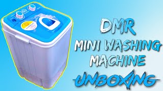 DMR Mini Washing Machine 46kg Unboxing amp Review  WORTH TO BUY [upl. by Rhine]