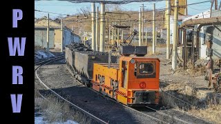 Chinese Railways  Zaojiatun coal mines 600mm guage electric coal railway at Nanpiao Liaoning [upl. by Elum]