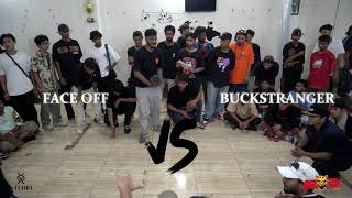 BUCKSTRANGER VS FACE OFF  KRUMP DANCE TOP 11 ROUNDS  FIRE ON BATTLEFEILD VoxStudi0 krump [upl. by Annaer868]