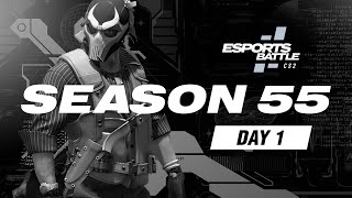 CS2 ESportsBattle Season 55 Day 1 [upl. by Nohtanhoj]