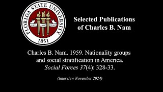 1959 Nationality Groups and Social Stratification in America [upl. by Allenod]