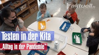 Testen im Kindergarten  quotAlltag in der Pandemiequot [upl. by Beller]