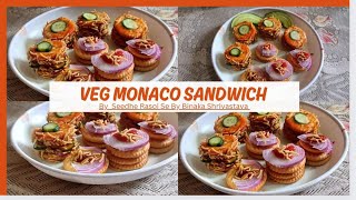 Veg Monaco sandwich chhoti chhoti bhook ke liye evening snacks  seedhe Rasoi Se [upl. by Timrek802]