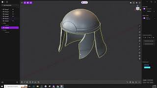 MODELING ROBLOX SKYRIM IMPERIAL HELMETS  PLASTICITY TIMELAPSE [upl. by Esaele]