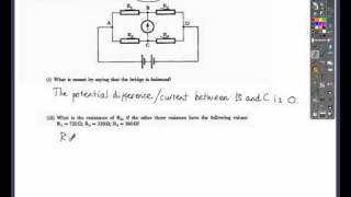 Wheatstone bridge problem [upl. by Philo160]