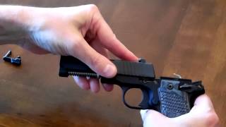 Sig Sauer p238 Takedown amp Reassembly Dont destroy your gun [upl. by Nidraj]