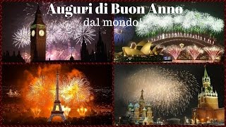 Auguri di Felice Anno Nuovo Video per gli auguri di Buon Capodanno 2020 dalle città del mondo [upl. by Sayles]