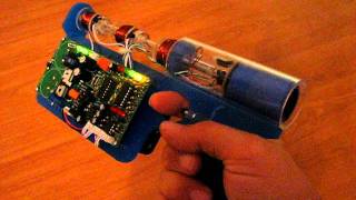 3 Stage Coilgun Pistol Using Emag Controller Kit [upl. by Millur240]