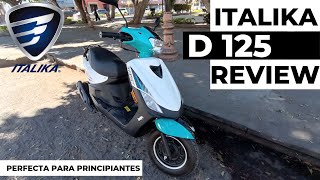 Italika D125 Review 2023 Perfecta para primera moto [upl. by Liatris364]