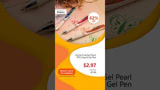 Pentel EnerGel Pearl RTX Liquid Gel Pen [upl. by Eibrab]