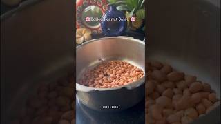 Healthy boiled peanut salad  pressure cook soaked peanuts for 2 whistles [upl. by Aniweta]