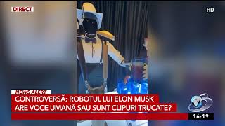 Robotul umanoid Optimus al lui Elon Musk stârnește controverse pe internet [upl. by Tak]