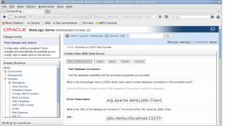 Derby Database with WebLogic [upl. by Orth]