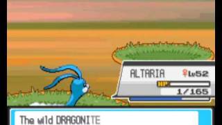 Pokémon Heartgold Training Altaria [upl. by Ecinnaj]