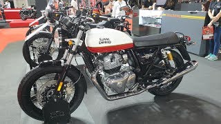 Royal Enfield Interceptor 650 Custom  Baker Express WhiteRed [upl. by Ruckman405]