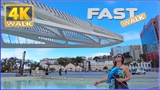 【4K】FAST WALK 🇧🇷 Museu do AMANHA  Rio de Janeiro 🌴 BRAZIL [upl. by Koh]