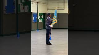 RAF Air Cadets “Banner Drill Competition” [upl. by Ennadroj]