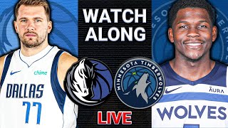 Dallas Mavericks vs Minnesota Timberwolves Game 1 LIVE Watch Along [upl. by Tyrone341]