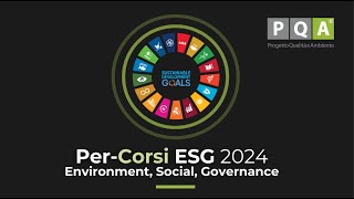 Ciclo eventi formativi ESG 2024 “PerCorsi di Sostenibilità” [upl. by Evelyn]