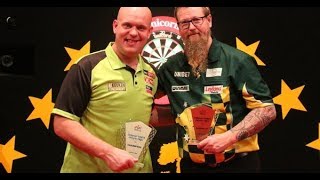 2019 German Darts Grand Prix FINAL van Gerwen vs Whitlock [upl. by Ennaehr]