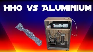 HHOFlamme vs Aluminium HD HHOflame vs aluminium German [upl. by Eirual]