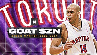 When Vince Carter Was The GREATEST SHOW On Earth 200001 Highlights  GOAT SZN [upl. by Merta843]