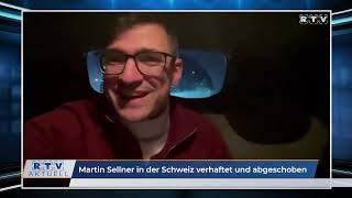 Martin Sellner in der Schweiz verhaftet und abgeschoben [upl. by Enirrok]