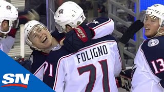 The Last 25 Years Of NHL Playoffs Overtime Goals Columbus Blue Jackets [upl. by Irby429]