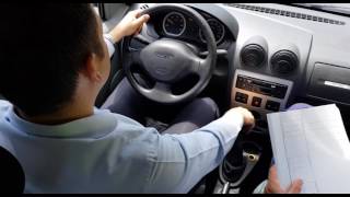 Proba practica a examenului auto inregistrata audiovideo [upl. by Walley]