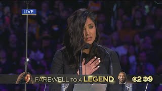 Vanessa Bryant Speaks At Celebration of Life for Kobe and Gianna Bryant [upl. by Cote]