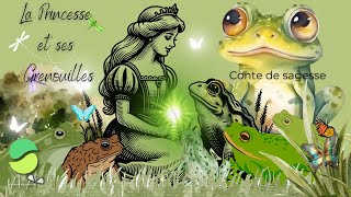 La princesse et ses grenouilles🐸🐸🐸 Conte de Sagesse💝 [upl. by Iolande]