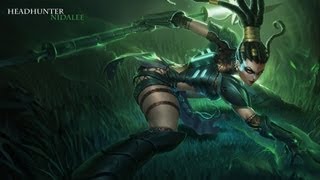 Headhunter Nidalee Skin Spotlight [upl. by Ennasus629]