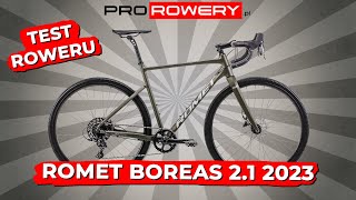 Topowy gravel polskiej produkcji  Romet Boreas 21 2023 [upl. by Hepsiba895]