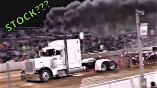 Street Stock Semi Truck Pulls Big Rig Pulls at Buck Motorsports Park [upl. by Anattar]