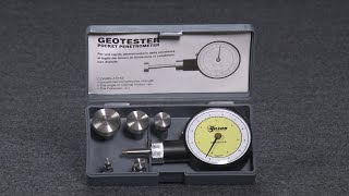 Gilson Pocket Geotester Dial Penetrometer HM502 [upl. by Quintessa]