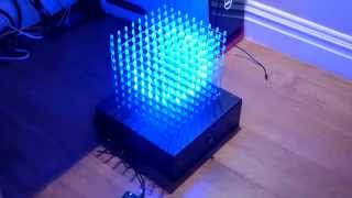 LED Cube 9x9x9 1 [upl. by Gnourt]