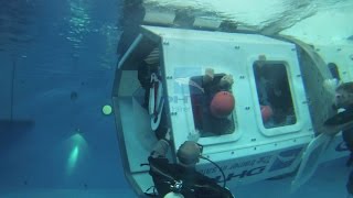 HUET Helicopter Underwater Escape Training DHTC 2014 [upl. by Combs]