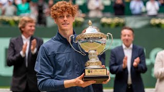 Jannik Sinner vence Hubert Hurkacz e é campeão do ATP 500 de Halle [upl. by Yerd]