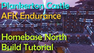 Plankerton Castle AFK Endurance 1  Homebase North Build Tutorial  Fortnite StW [upl. by Vicky]