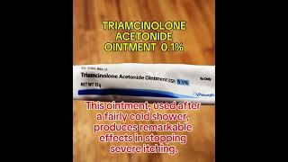 TRIAMCINOLONE ACETONIDE OINTMENT 01 [upl. by Einnel]