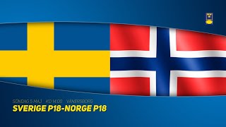 Sverige vs Norge Landskamp P18 20240405 KO kl 1400 [upl. by Oelgnaed392]